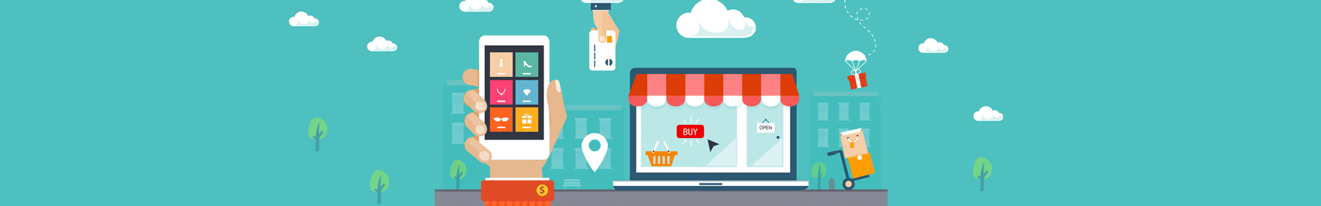 Σχεδιασμός κατασκευή eshop - ηλεκτρονικό κατάστημα