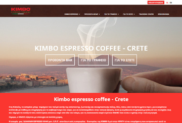 Kimbo espresso coffee - Crete